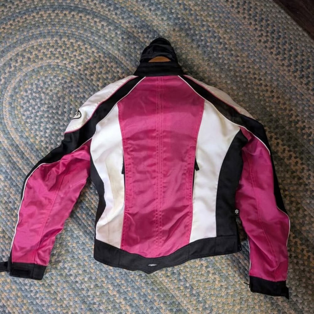 Joe rocket motorcycle jacket - pink
